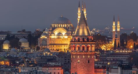 Османские реликвии вечернего Стамбула