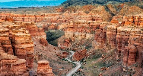 Чарынский каньон из Алма-Аты