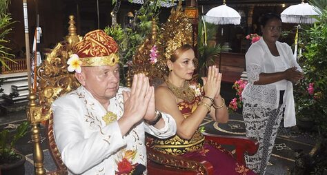 Королевская свадьба на Бали