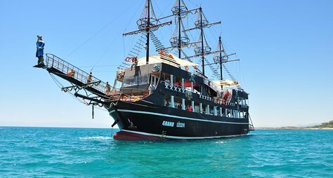 Прогулка на пиратском корабле из Сиде
