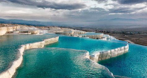 Из Белека — к Памуккале, древнему Иераполису и бассейну Клеопатры