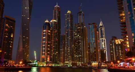 Магия вечернего Дубая