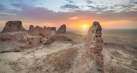 Древние крепости пустыни Кызылкум