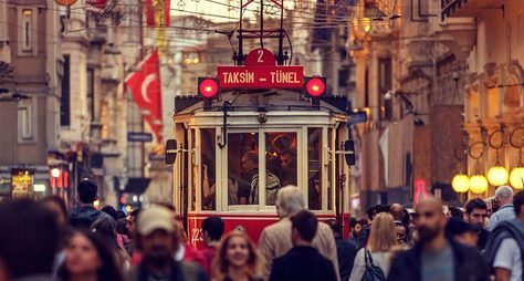 Живой повседневный Стамбул