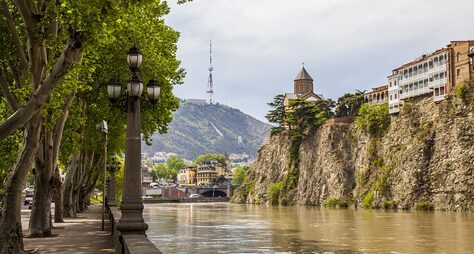 Старый Тбилиси + прогулка на катере по Куре