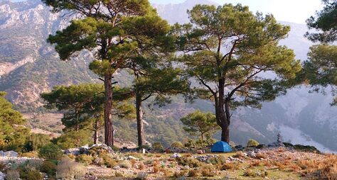 Поход по западной части Ликийской тропы: палатки, рюкзаки и романтика