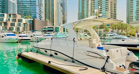 Прогулка на VIP-яхте по Дубаю — с купанием или рыбалкой