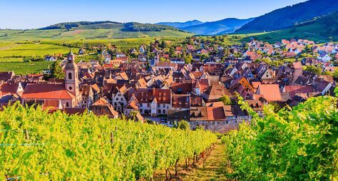 Средневековые деревни и винные погреба Эльзаса