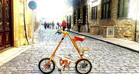 Весь Баку на велосипеде!