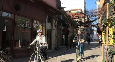 Велопрогулка по старому Стамбулу