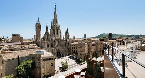 Топ-Барселона: крыши и Готический квартал