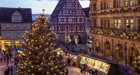 Ротенбург-на-Таубере: дверца в Рождество